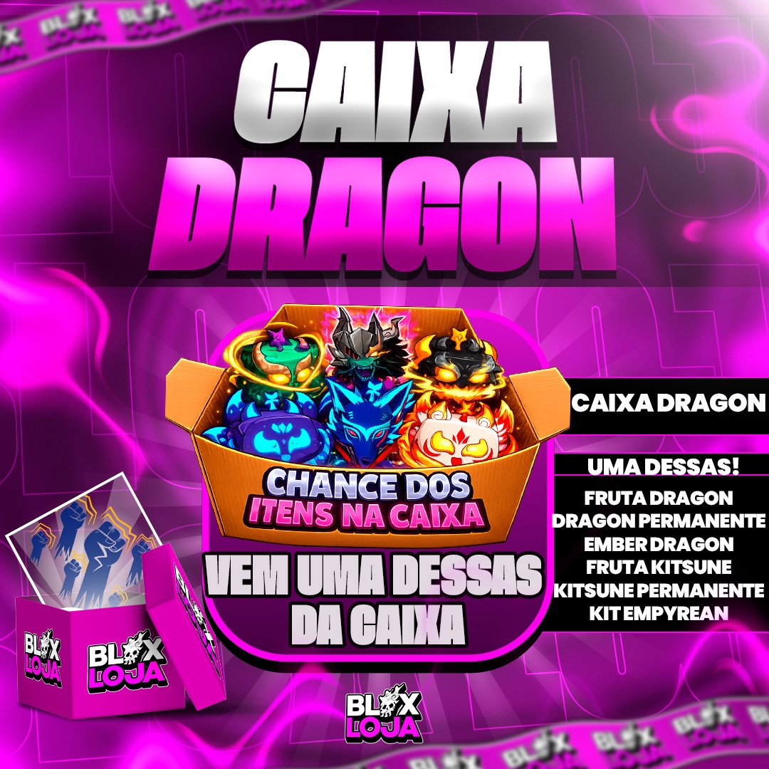 「🐲」 CAIXA DRAGON POR UM VALOR ABSURDO DE BARATO!! 🐲🦊🤩