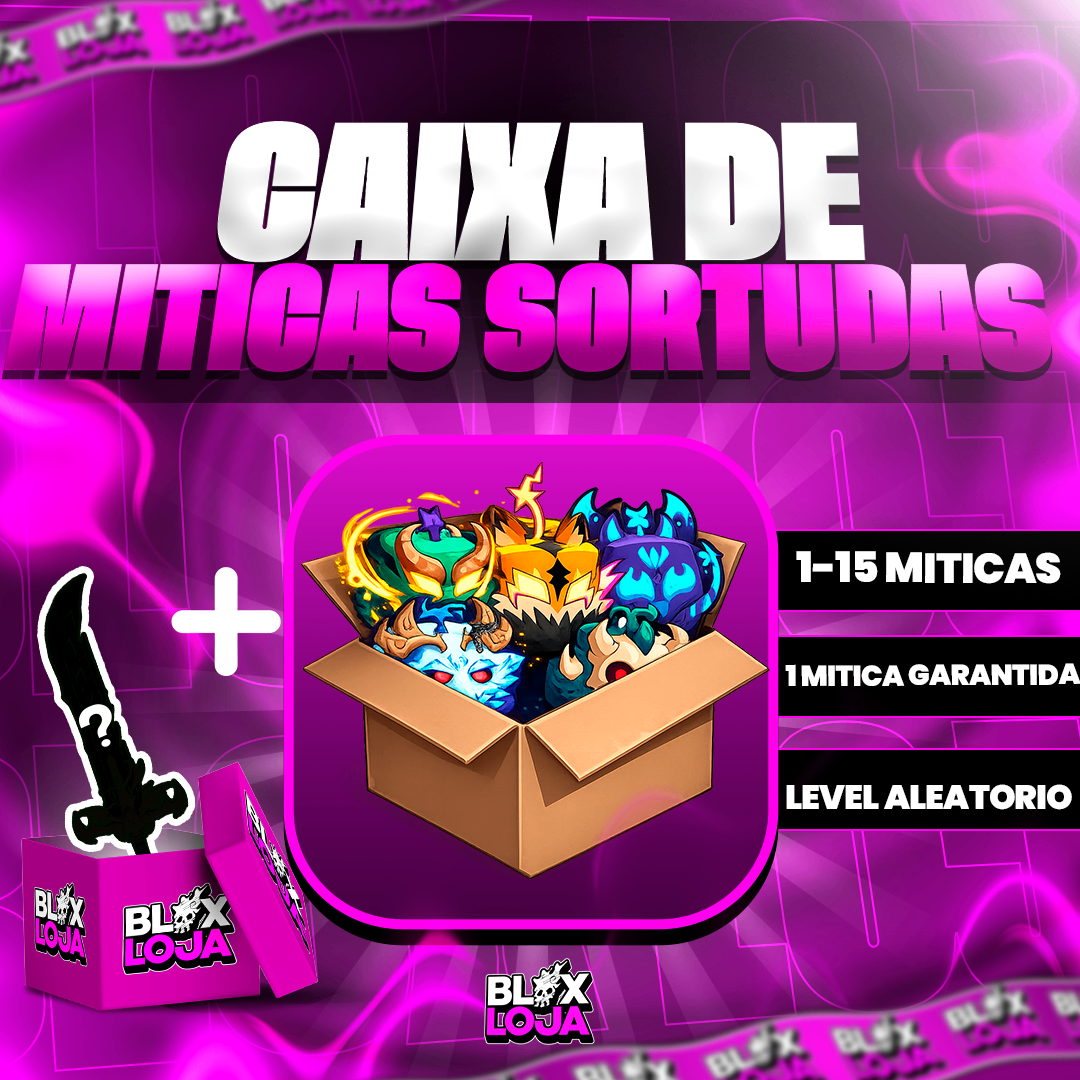 『 ❔ 』CAIXA DE MITICAS SORTUDAS ( TESTE SUA SORTE )