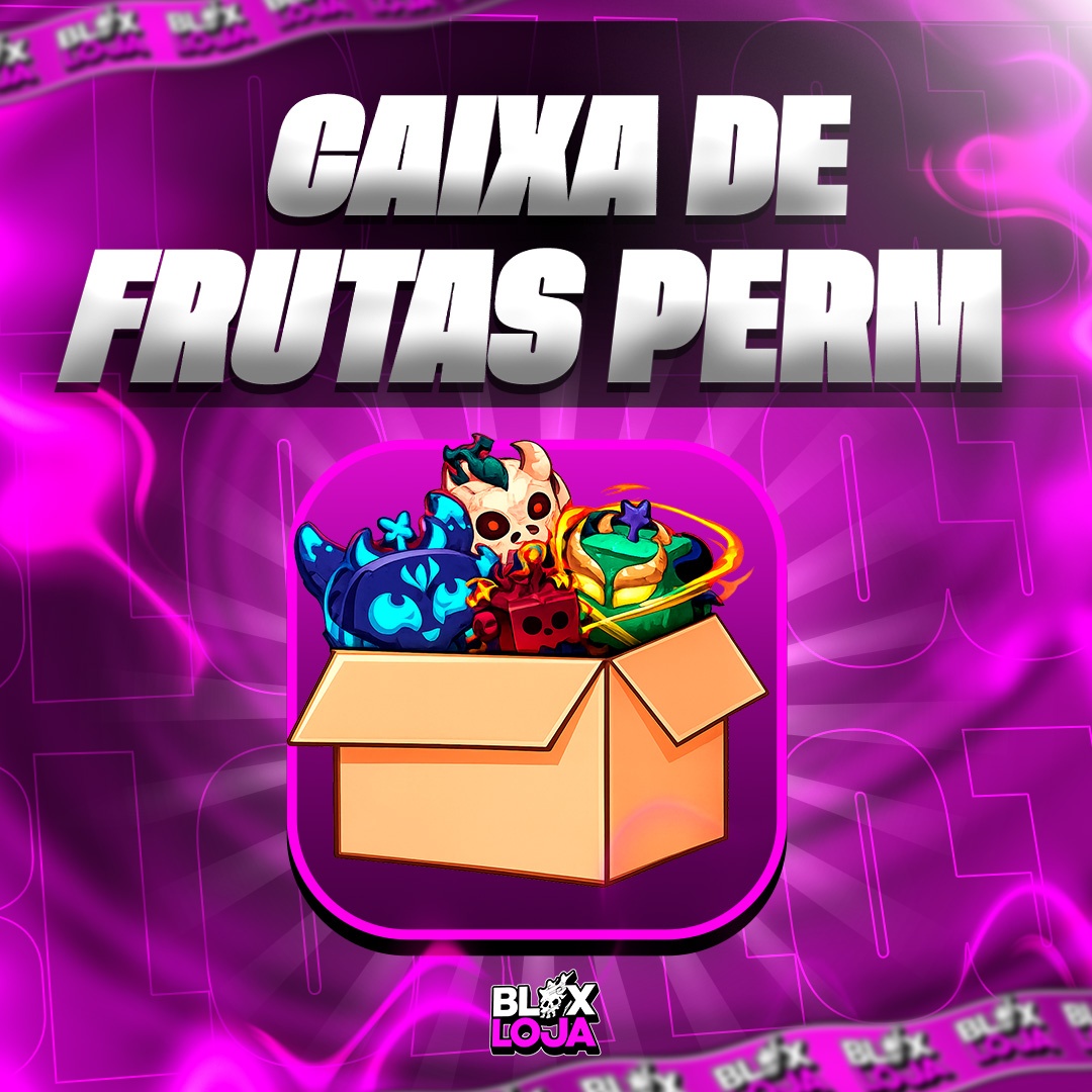 『 🍎 』CAIXA DE FRUTAS PERMANENTES